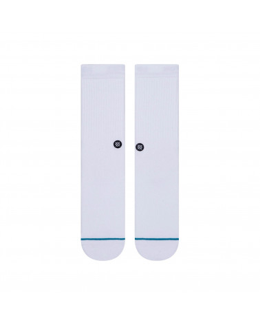 Stance Icon Crew Sock White/Black