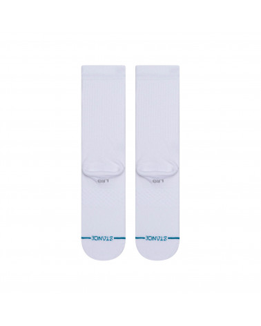 Stance Icon Crew Sock White/Black