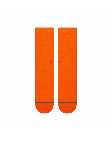 Stance Icon Crew Sock Orange