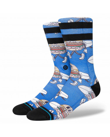 Stance Calze Sandy Crew Sock Blue
