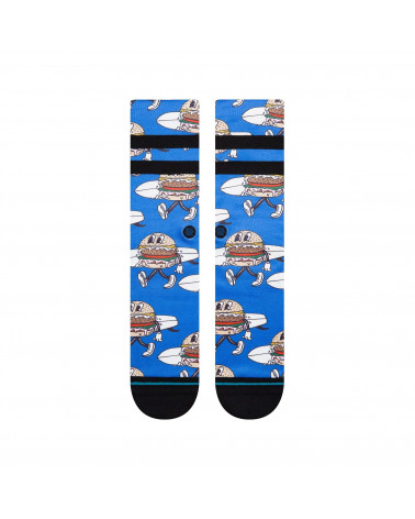 Stance Sandy Crew Sock Blue
