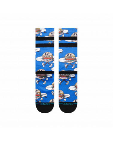 Stance Sandy Crew Sock Blue