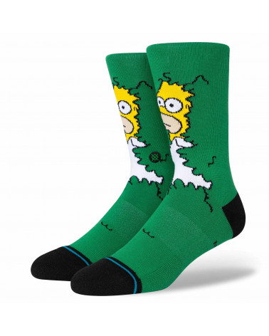Stance Homer Crew Sock Green