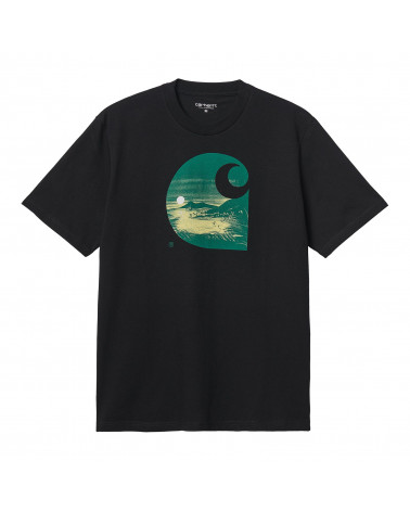 Carhartt Wip Gulf C T-Shirt Black