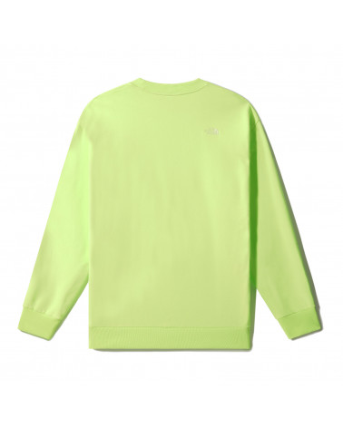 The North Face Felpa Oversized Crew Sharp Green