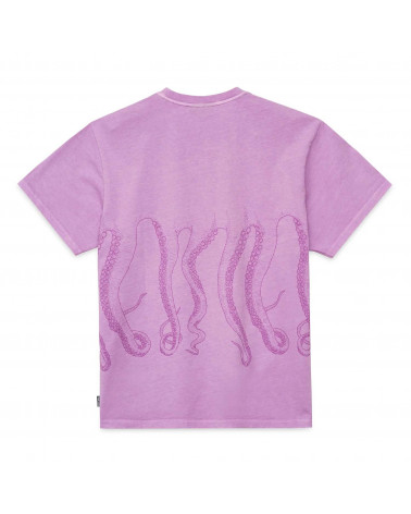 Octopus T-Shirt Dyed Tee Quarzo