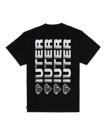Iuter T-Shirt Fast Logo Tee Black
