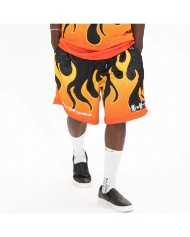 RIPNDIP Welcome To Heck Basketball Shorts (Black)