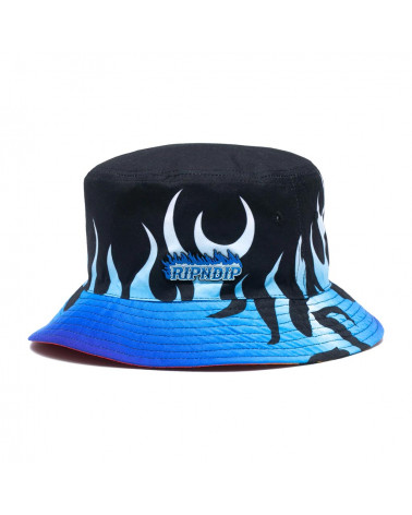 RIPNDIP Welcome To Heck Reversible Bucket Hat (Black)