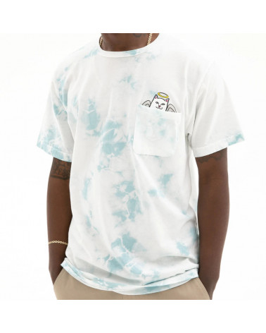 RIPNDIP Lord Angel Pocket Tee (Light Blue Lightning Wash)