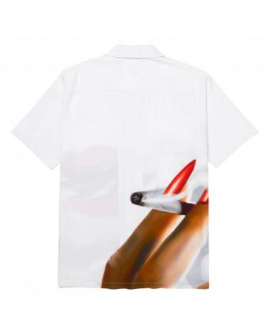 HUF Seductive Resort Shirt Top White