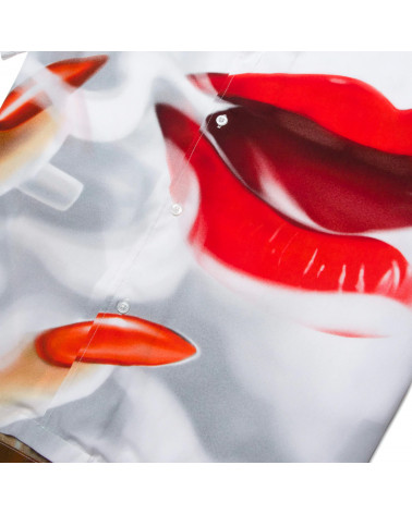 HUF Seductive Resort Shirt Top White