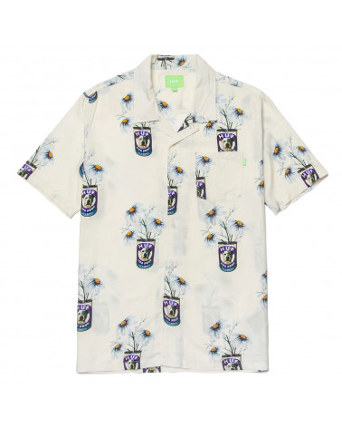 HUF Canned Resort Top Shirt Off White