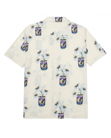 HUF Camicia Canned Resort Top Off White