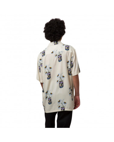 HUF Camicia Canned Resort Top Off White