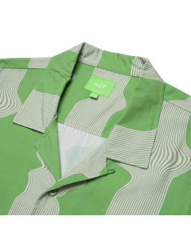 HUF Avalon Resort Top Shirt Avocado