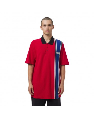 HUF Monaco S/S Polo Haure Red
