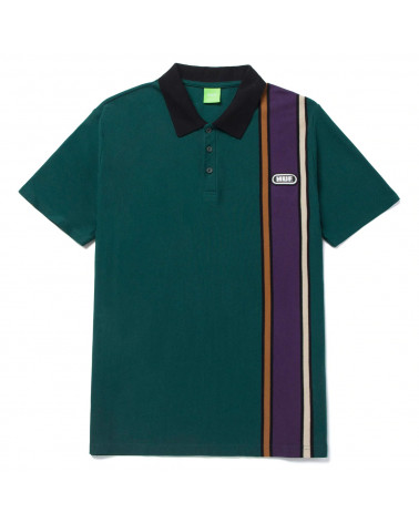 HUF Monaco S/S Polo Forest Green