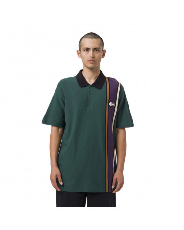HUF Monaco S/S Polo Forest Green