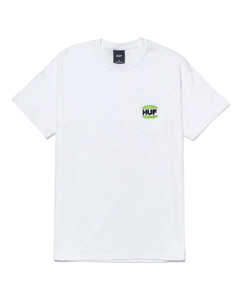 HUF T-Shirt Regal Pocket Tee White