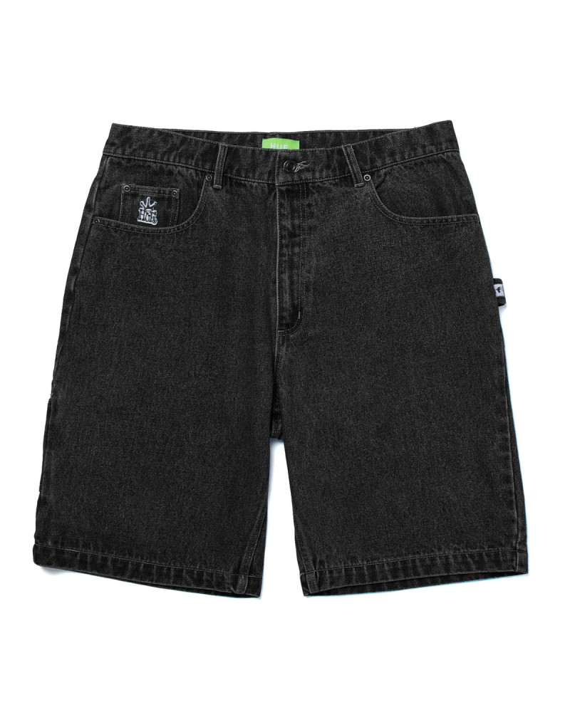 HUF Workman Short Black Denim