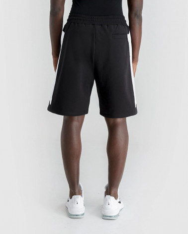 Phobia Shorts Black Shorts White Skeleton