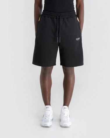 Phobia Shorts Black Shorts White Skeleton