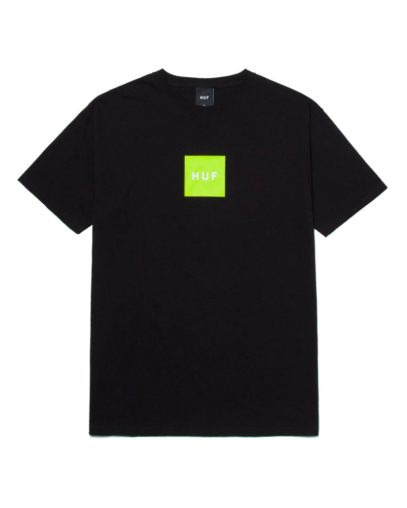 HUF T-Shirt Esential Box Logo Tee Black