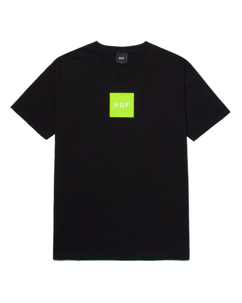 HUF T-Shirt Esential Box Logo Tee Black