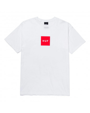 HUF T-Shirt Esential Box Logo Tee White