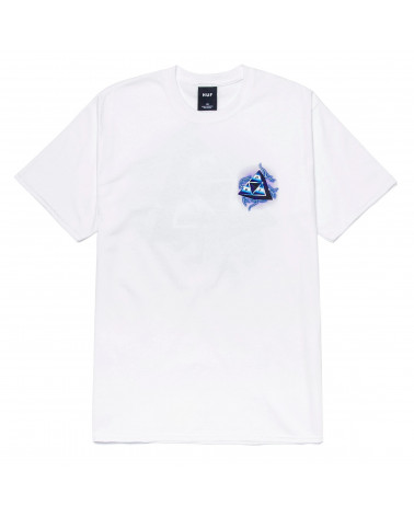 HUF T-Shirt Storm TT White