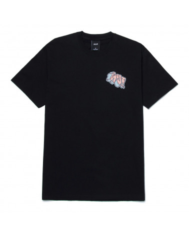 HUF T-Shirt Quake Black