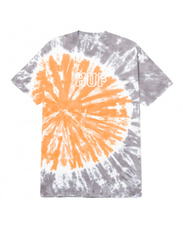 HUF T-Shirt SF Dye S/S Tiedye Orange