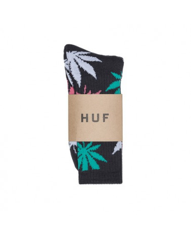HUF - Plant Life Crew Sock - Charcoal