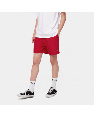 Carhartt Wip Chase Swim Trunk Cornel/Gold