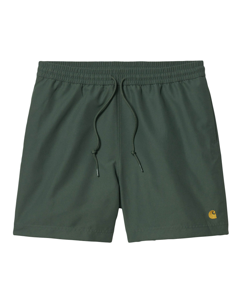 Carhartt Wip Chase Swim Trunk Hemlock Green/Gold