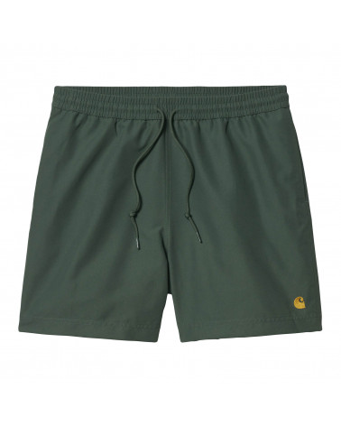 Carhartt Wip Chase Swim Trunk Hemlock Green/Gold
