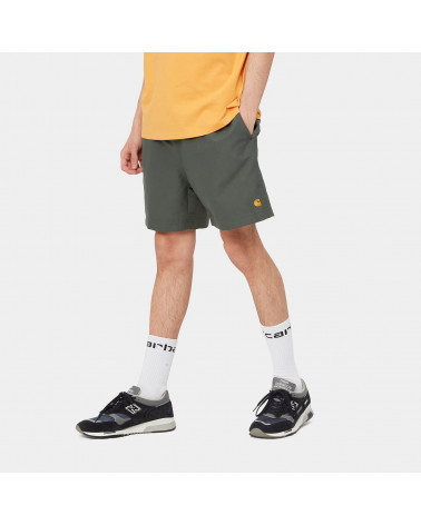 Carhartt Wip Chase Swim Trunk Hemlock Green/Gold