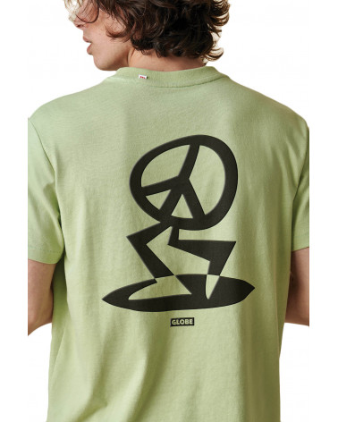 Globe T-Shirt Peace Uomo Tee Herbal