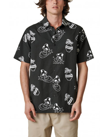 Globe Underground Holiday SS Shirt Black