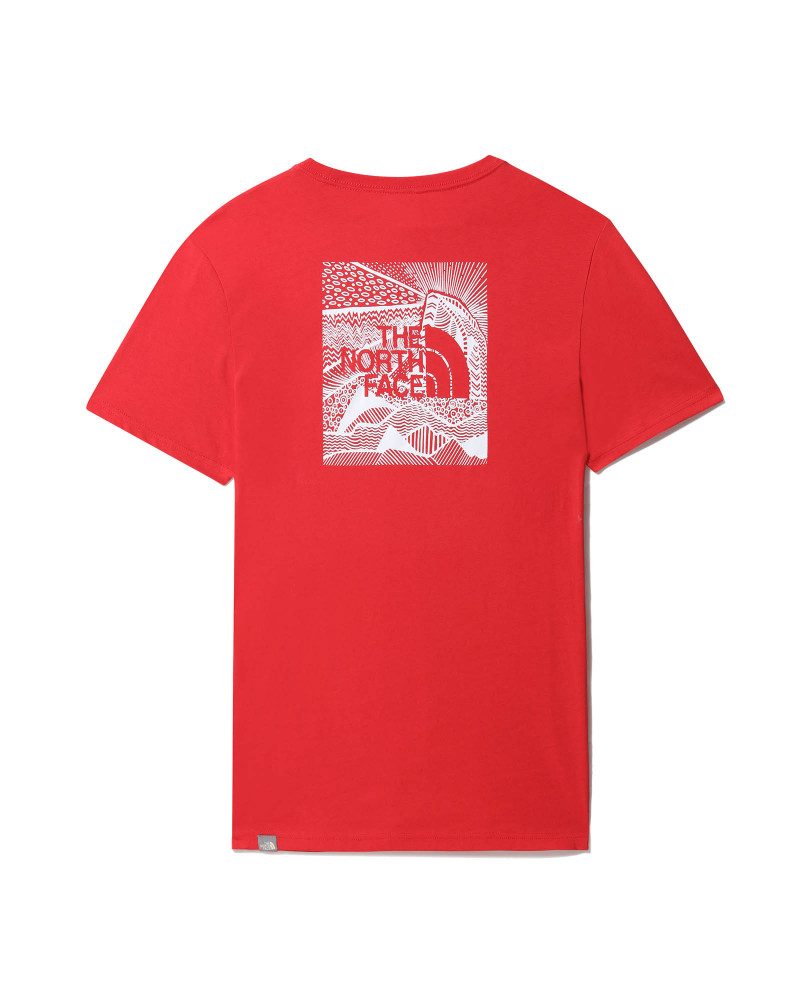 The North Face T-Shirt Redbox Celebration Horizon Red