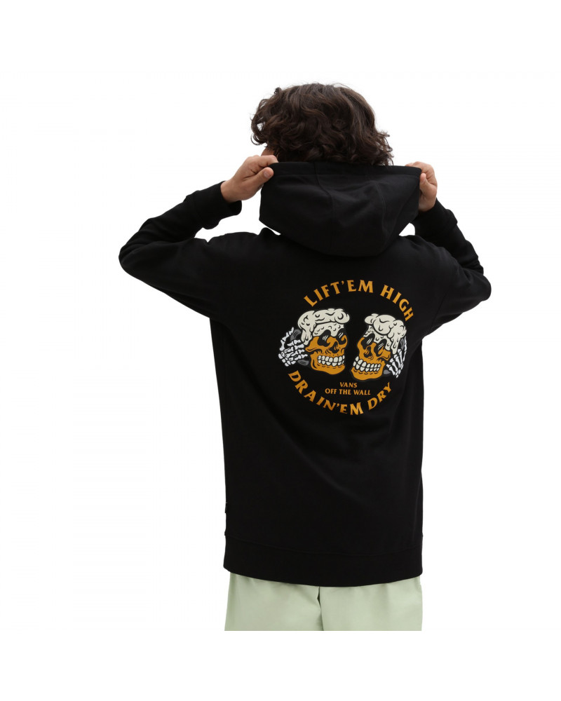 Vans Sweatshirt Beer Skull PO Black