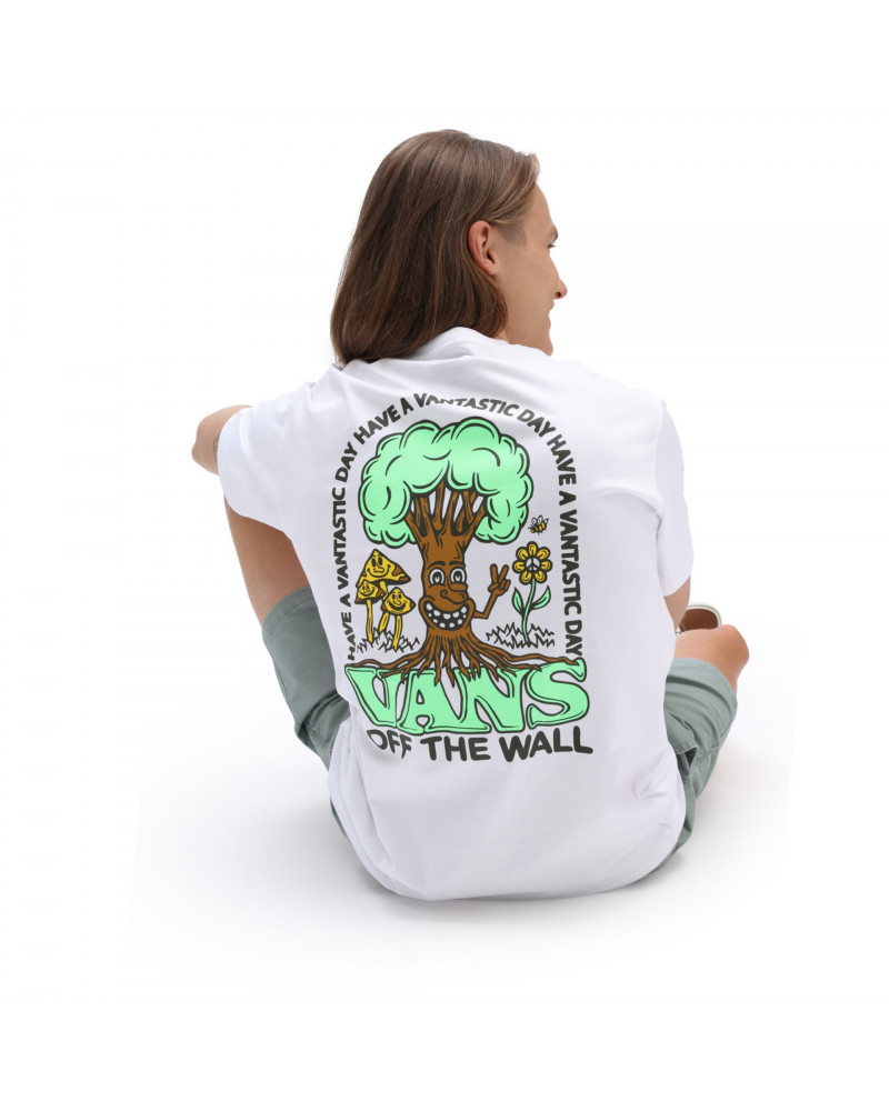 Vans T-Shirt Well Rooted White