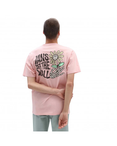 Vans T-Shirt Skull Daze Mellow Rose
