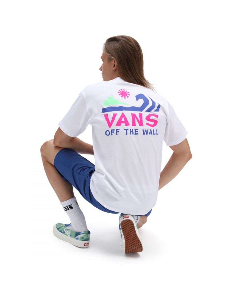 Vans T-Shirt Washed Ashore White