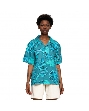 Santa Cruz Camicia Cabana Shirt Turquoise