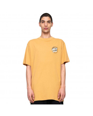Santa Cruz Stipple Wave Dot T-Shirt Sand
