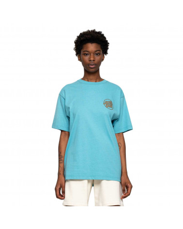 Santa Cruz Tiki Dot T-Shirt Turquoise