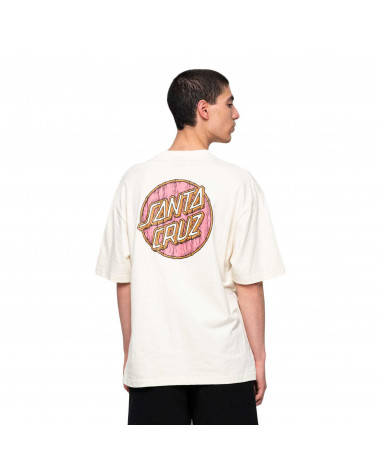 Santa Cruz Tiki Dot T-Shirt Off White