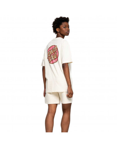 Santa Cruz Tiki Dot T-Shirt Off White